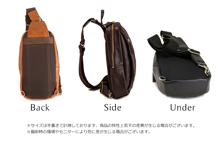 本革 ボディバッグ メンズバッグ 牛革 バッグ アウトドア 軽量 通勤