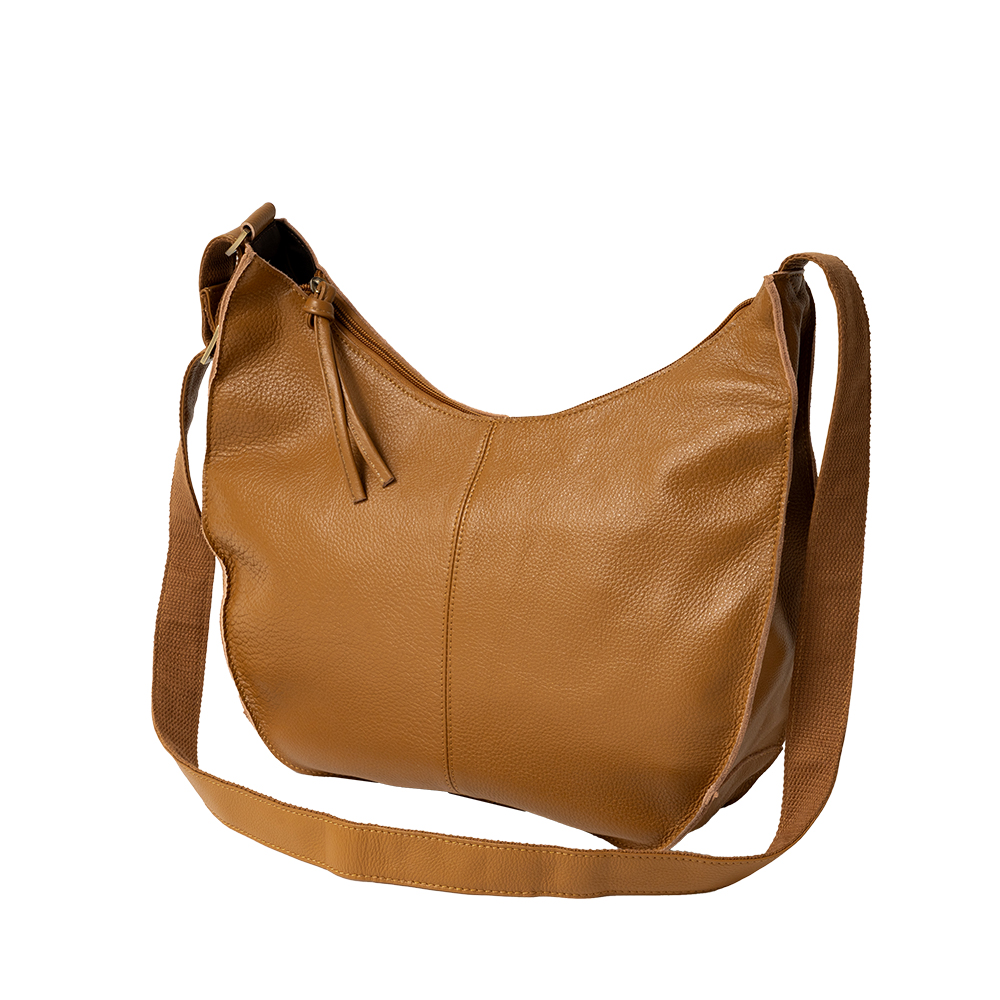 ショルダーバッグ レディース 本革 ハーフムーンバッグ 三日月型 斜