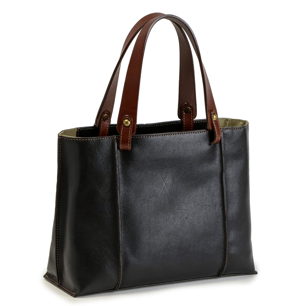 【中古】milet SHINOZAKIYA ハンドバッグ リザードレザー 本革 黒 ブラック 赤 レッド /JS ■GY18 レディース SACURA（サクラ） 日本製 ハンドバッグ レディース 本革 バッグ 軽量