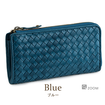 財布 長財布 メンズ レディース ポニーレザー 本革 メッシュ