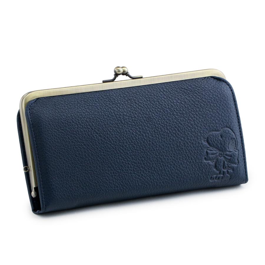 スヌーピー しあわせのジャパンブルー 阿波藍 牛革製 長財布 公式 財布 ウォレット グッズ 雑貨 コラボ レディース 大容量 おしゃれ かわいい 藍染
