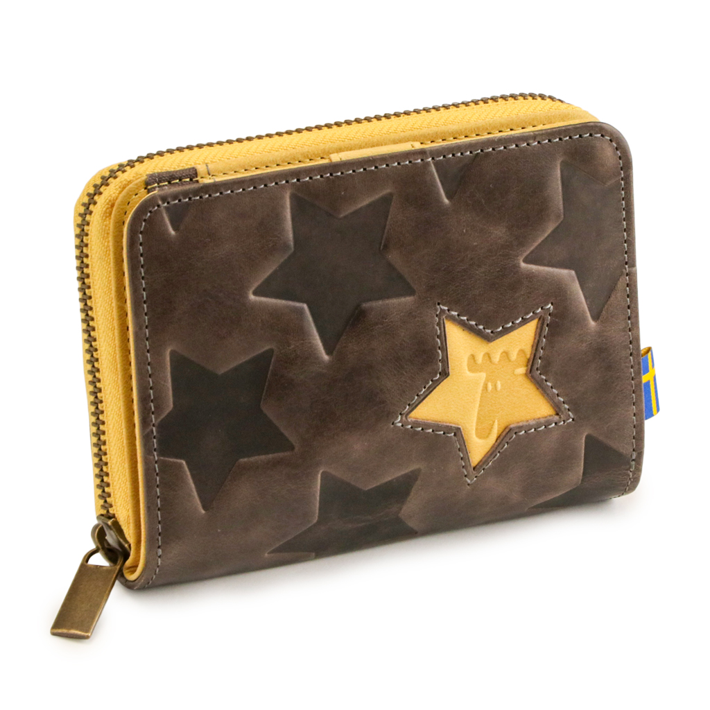 moz 財布 レディース 二つ折り財布 モズ 本革 ラウンドファスナー ブランド Star 女性 ギフト :5155:五番街 バッグ・財布のお
