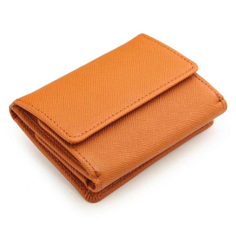 三つ折り財布 メンズ ミニ財布 コンパクト レディース 本革 小さい財布 プリズム 日本製 :5403:五番街 バッグ・財布のお店 - 通販