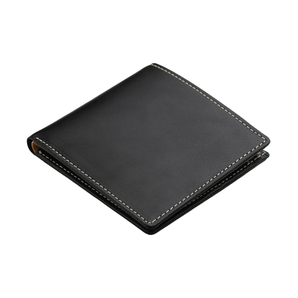 ABIES L.P. 財布 札入れ メンズ 二つ折り 栃木レザー 薄い財布 本革