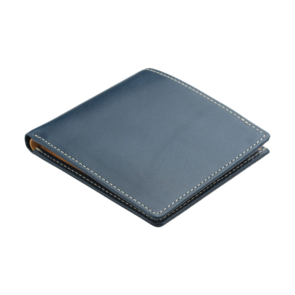 ABIES L.P. 財布 札入れ メンズ 二つ折り 栃木レザー 薄い財布 本革