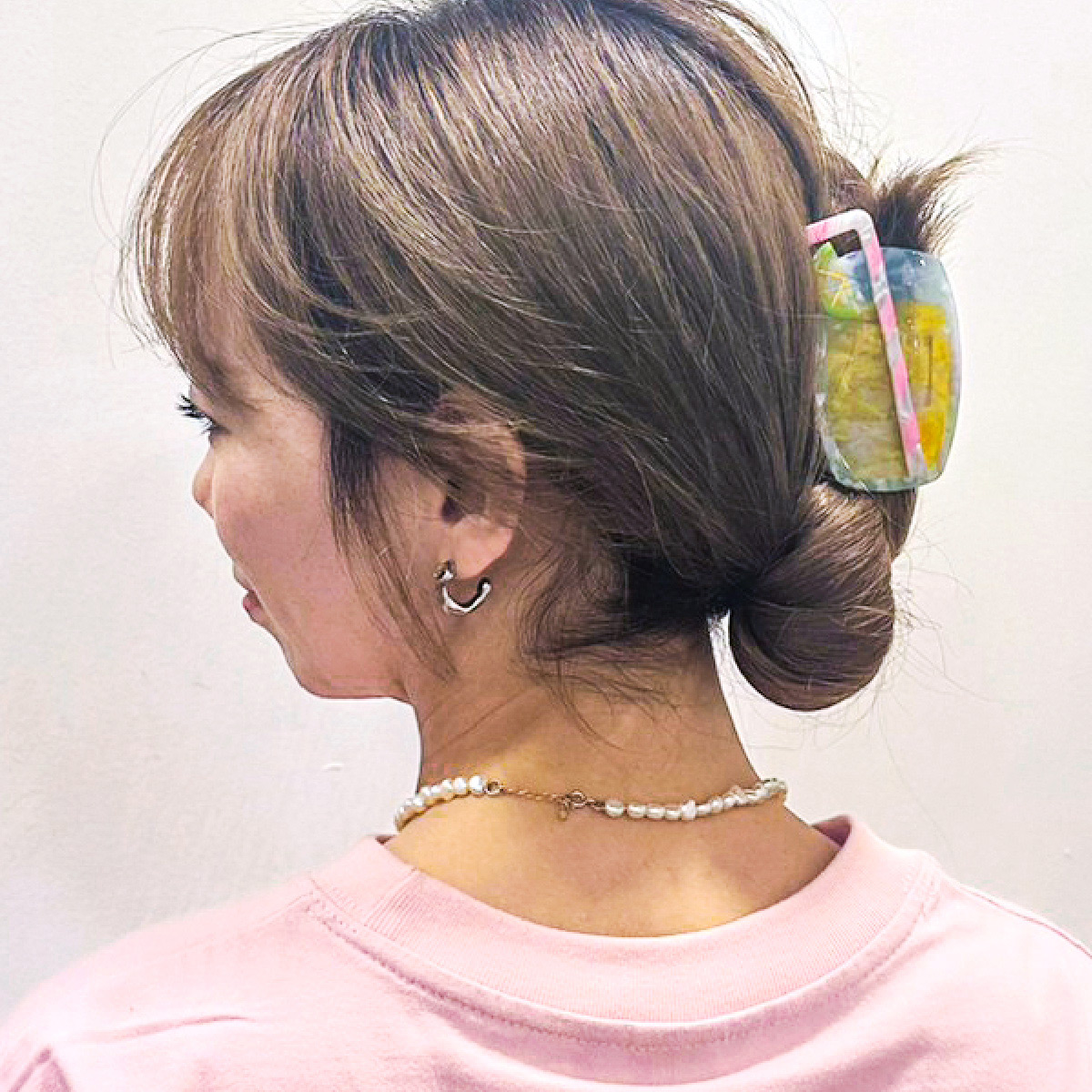 カクテルセット リボンクリップ ヘアクリップ シュシュ ヘアピン 2種類