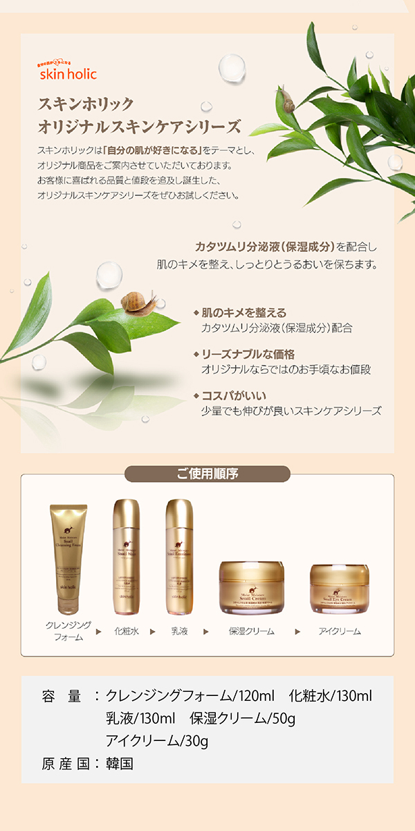 skin holic スキンホリック スキンエアライン 5点セット クレンジング