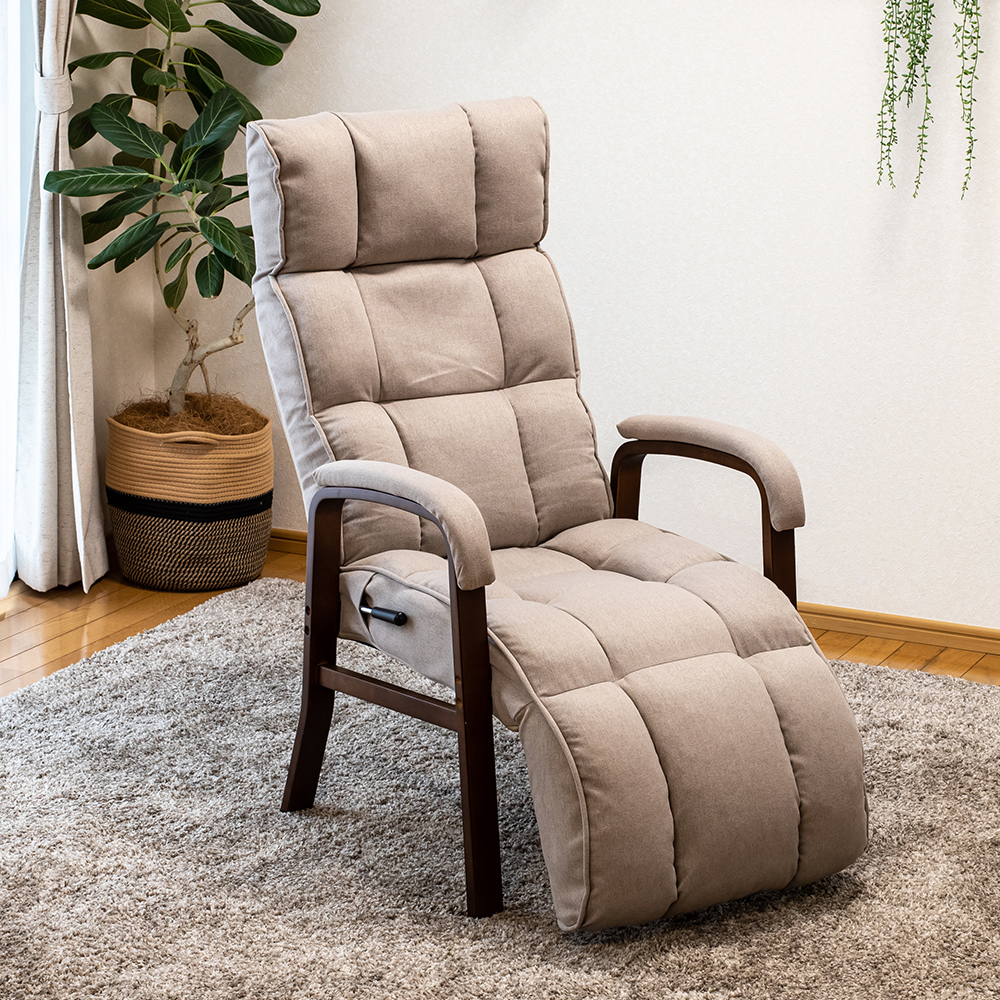 SUWALABO（スワラボ） 高座椅子 リビングチェア フットレストタイプ