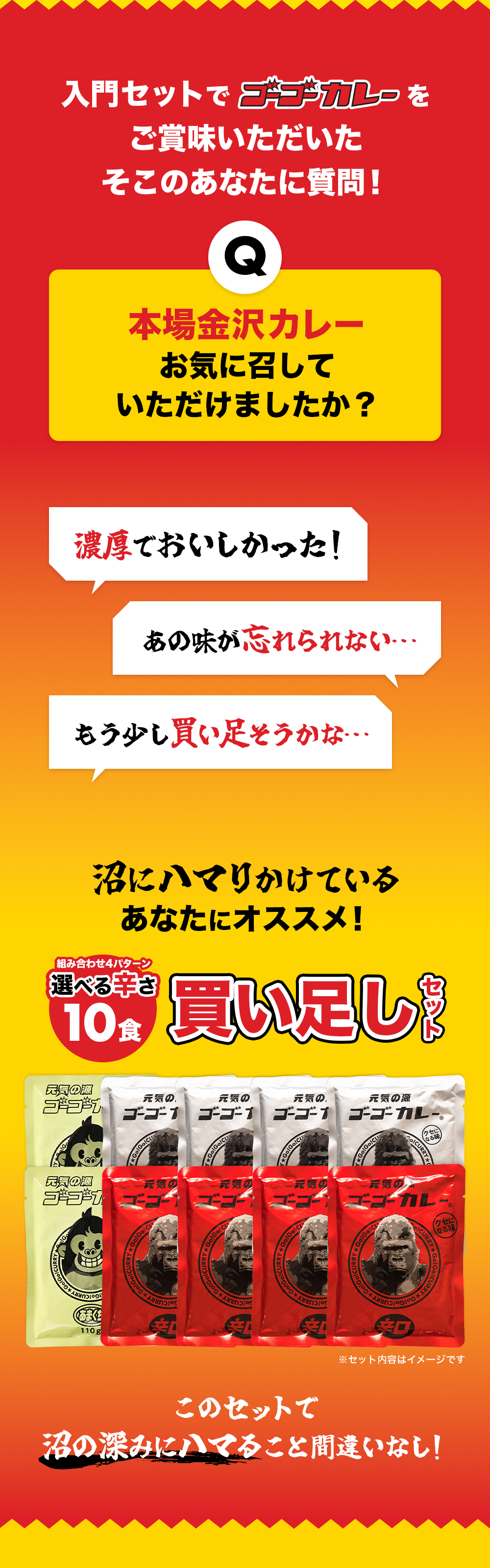 スパイシーで濃厚付け合わせには千切りキャベツ