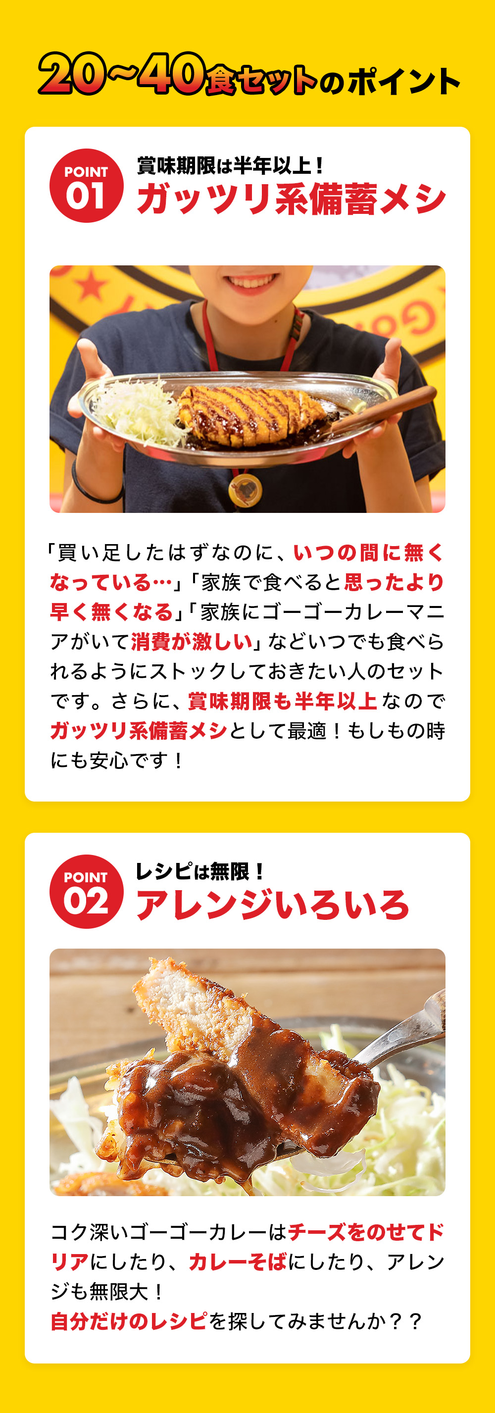 スパイシーで濃厚付け合わせには千切りキャベツ