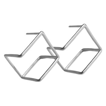 ⭕️早い者勝ち⭕️シルバーピアス フレアデザイン サイズ別2個セット sinc（シンク） / シルバー925 ピアス キャッチ ベル型 B-1