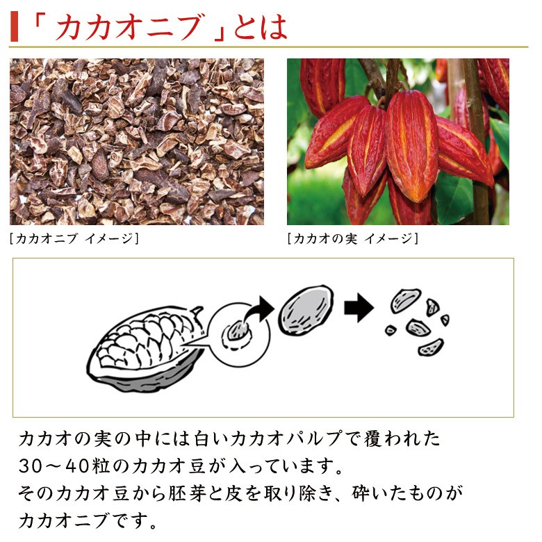 カカオニブとは