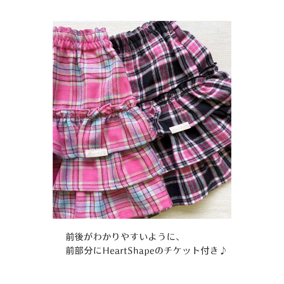レース付き薄色ピンクキュロット　厚手生地 WOMENS ハイウエストフルプリーツキュロットスカート ピンク