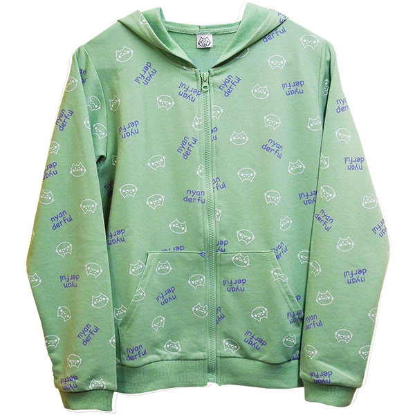 NYANSPO nyanderful 長袖 パーカー 女の子 子供服 100 110 120 130 140 