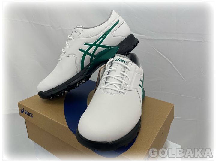 ASICS ゴルフシューズ ホワイト/ライム vc1-2204-97954.jpg