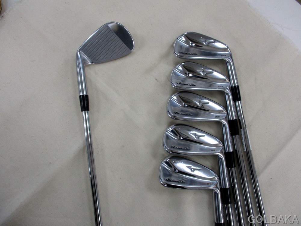 S】【中古】BC：ミズノ プロ 221 アイアンセット 6本(#5〜#9.PW