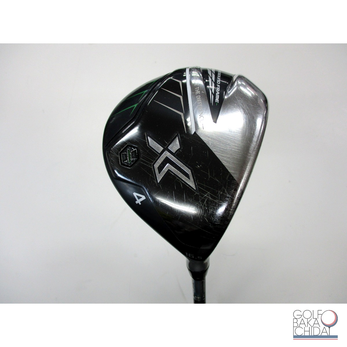 ダンロップXXIO X ゼクシオエックス　フェアウェイウッド4番ミヤザキ16.5 中古】C：ダンロップ ゼクシオ エックス フェアウェイウッド 4w ロフト