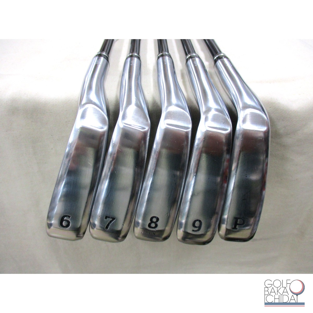 中古】B：マジェスティ コンクエスト アイアンセット 5本(#6〜#9.PW