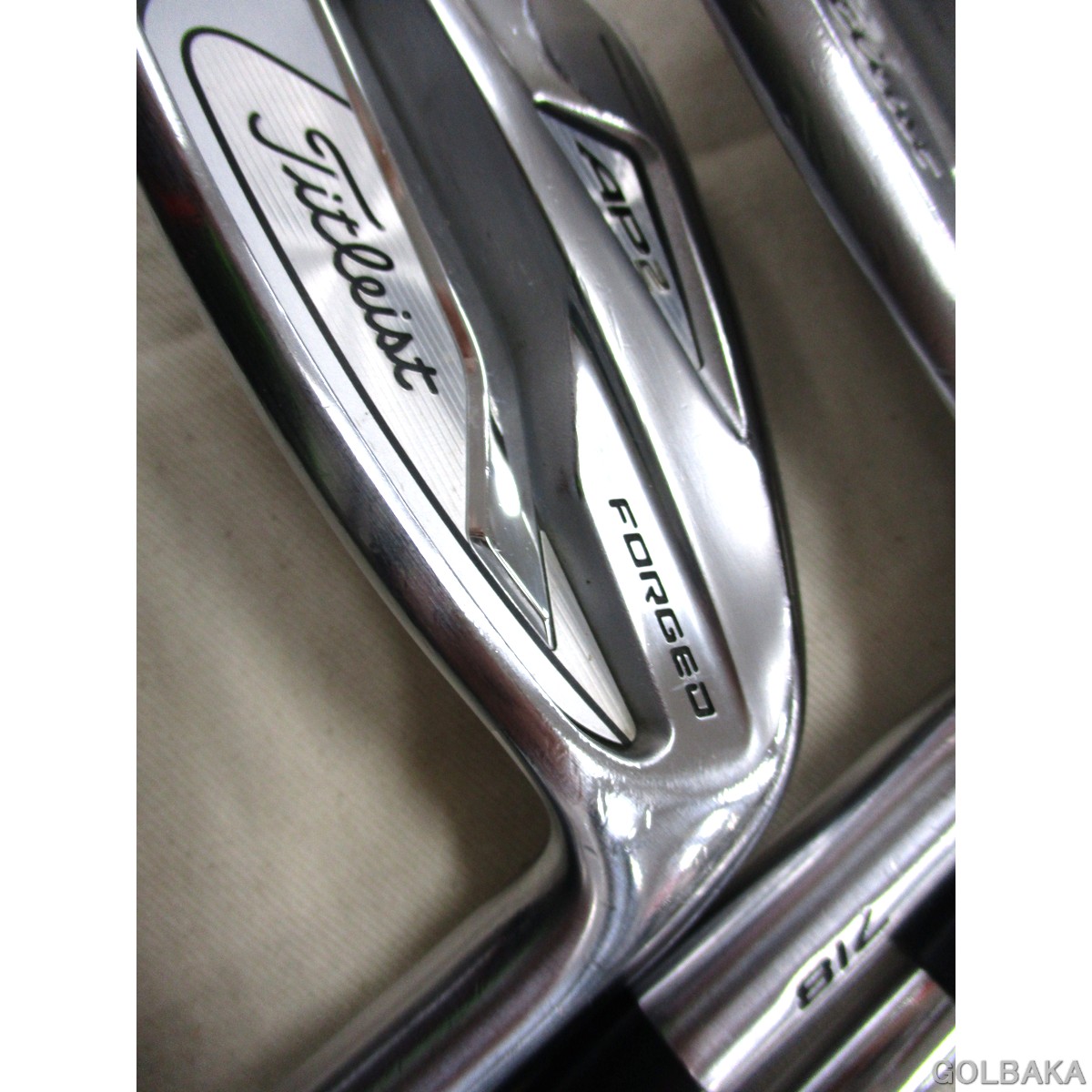 中古】BC：タイトリスト 718 AP2 アイアンセット 6本(#5〜#9.PW) N.S.