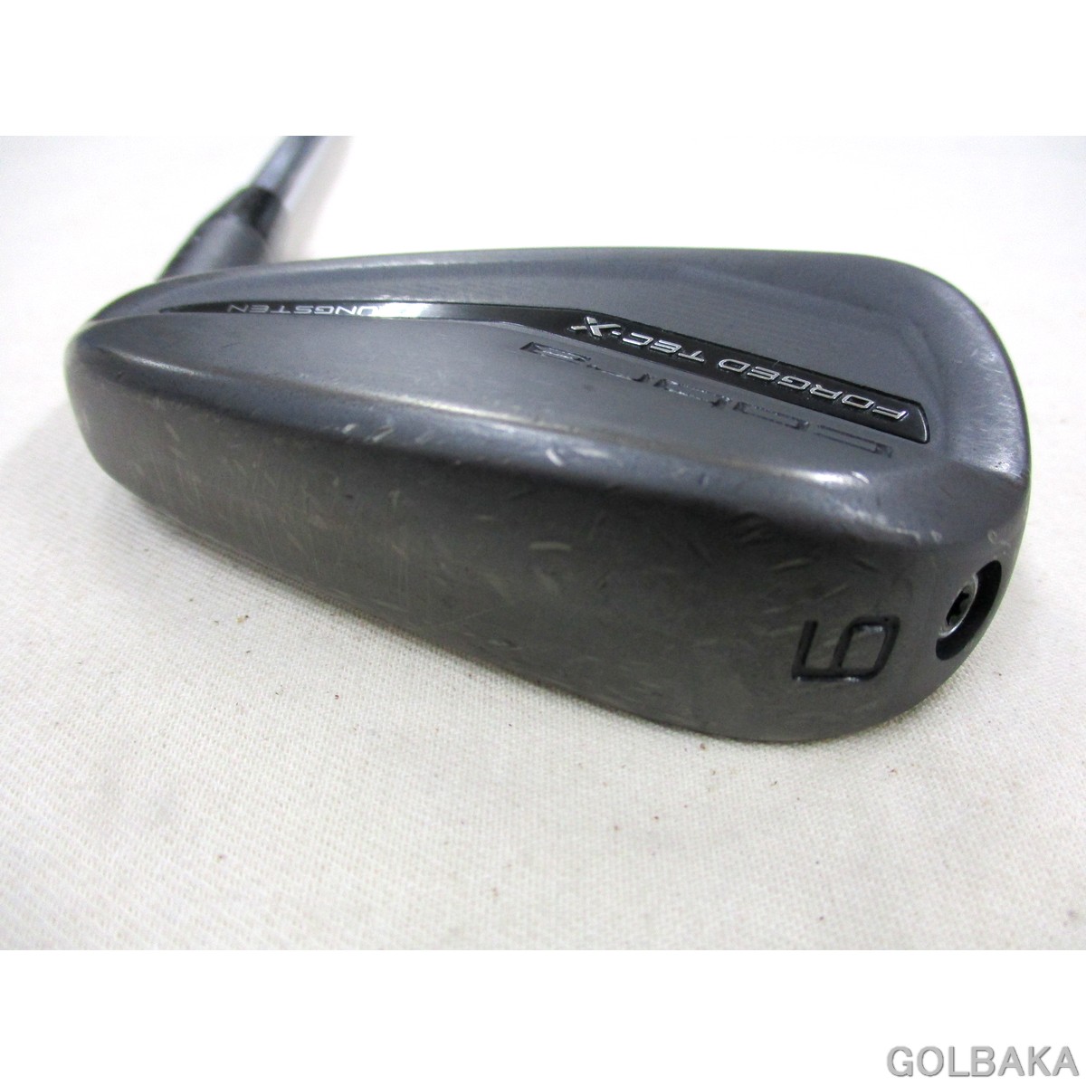 中古】BC：コブラ KING FORGED TEC-X Blackアイアンセット6本（＃5-P