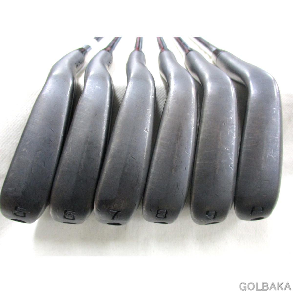 中古】BC：コブラ KING FORGED TEC-X Blackアイアンセット6本（＃5-P