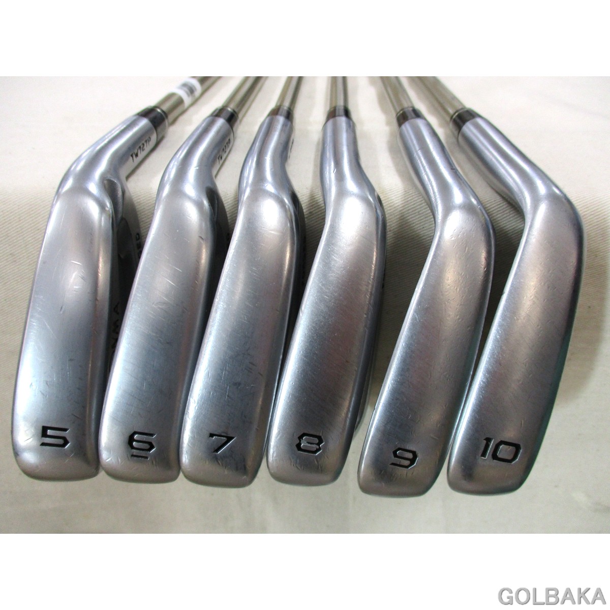 中古】BC：ホンマ TOUR WORLD TW727P アイアンセット6本（＃5-10