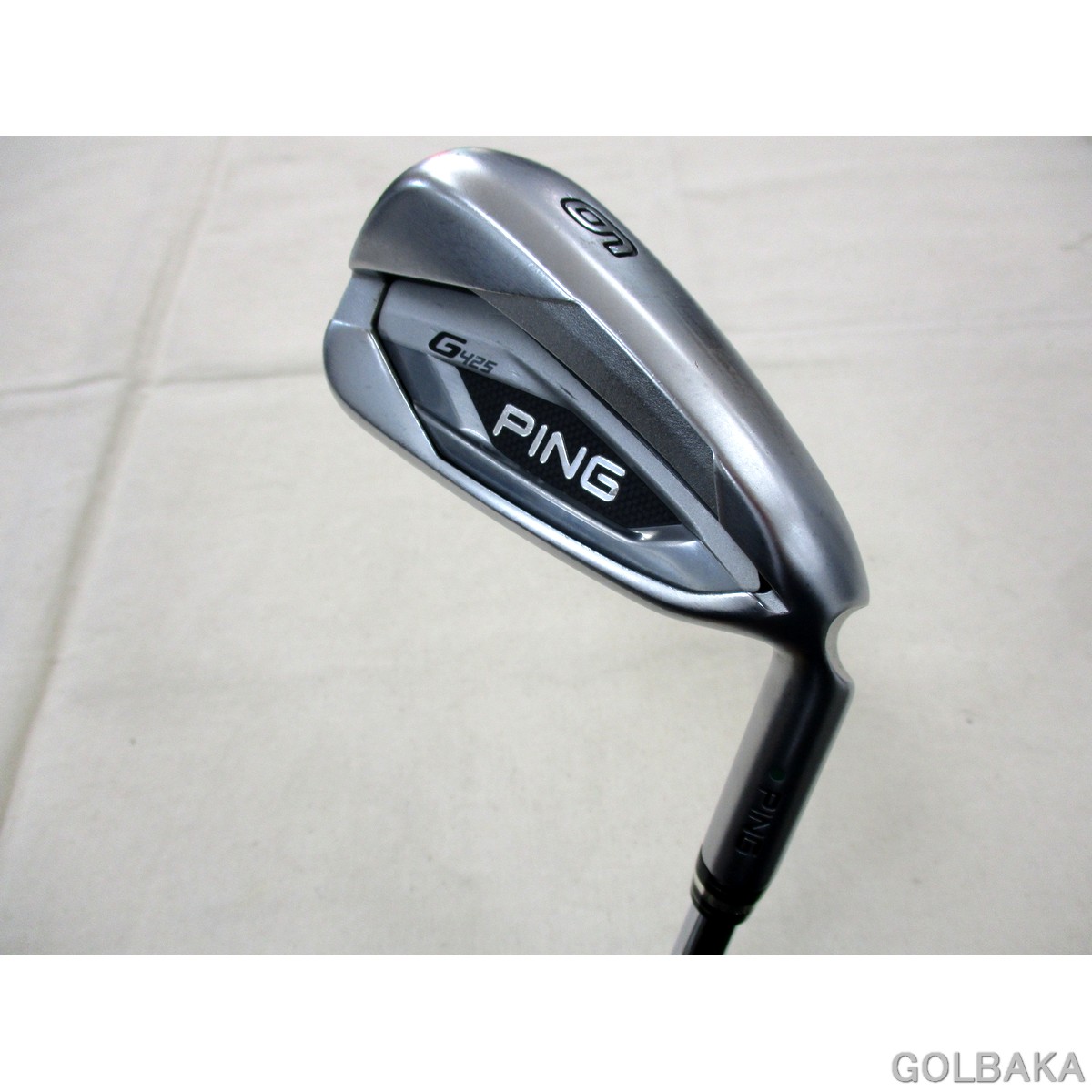 U12】【中古】BC：ピン G425アイアンセット7本（＃6-PW.UW.SW） ロフト