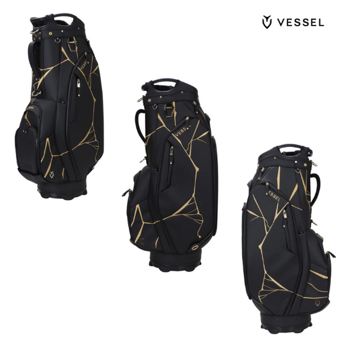VESSEL 刻印対応 【新品】ベゼル LUX 7 JP 2.0 キャディバッグ カラー