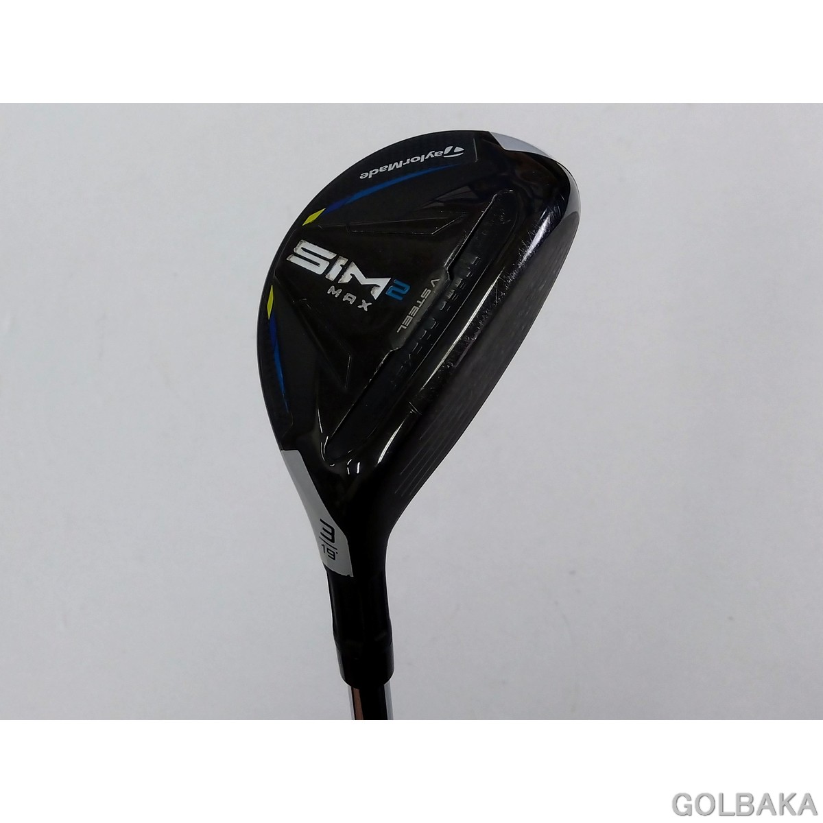 中古】C：テーラーメイドSIM2MAXユーティリティU3 ロフト19° KBS MAX