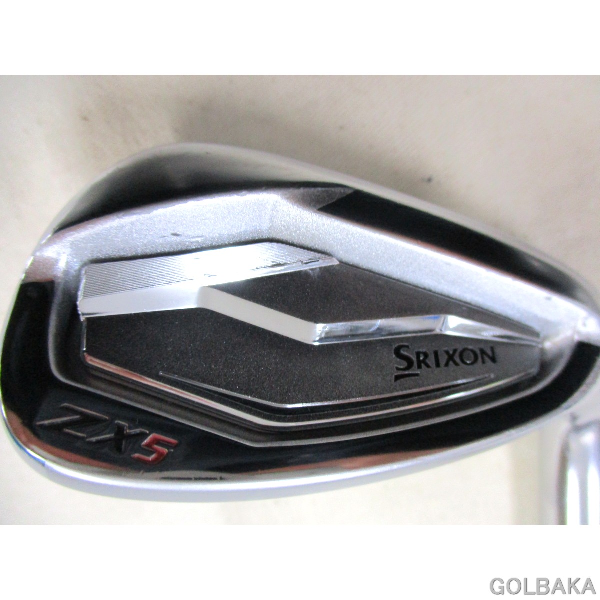 中古】BC：ダンロップSRIXON ZX5アイアンセット7本（＃6-P.A.S
