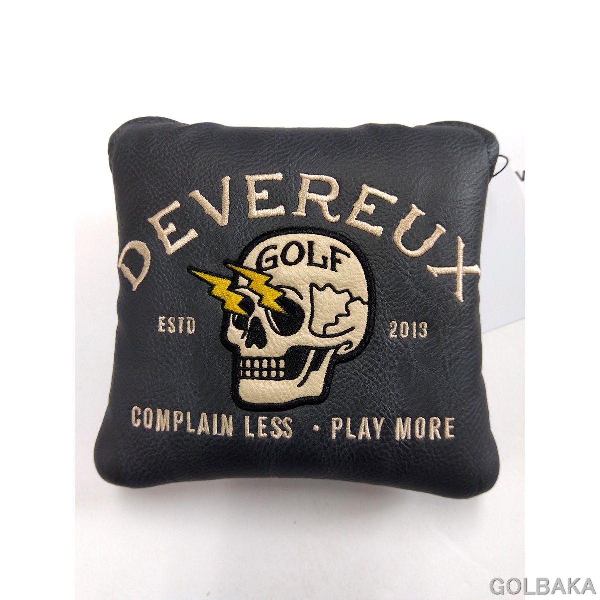 新品】【ヘッドカバー】【マレット型パター用】デヴァローゴルフアウト