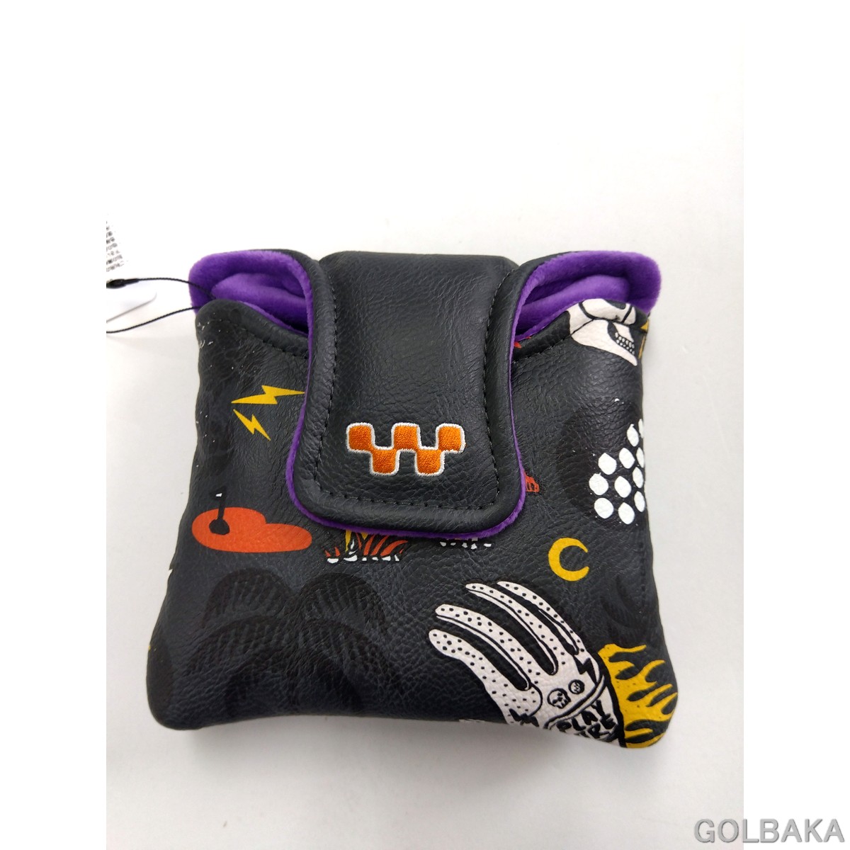 新品】【ヘッドカバー】【マレット型パター用】デヴァローゴルフアウト
