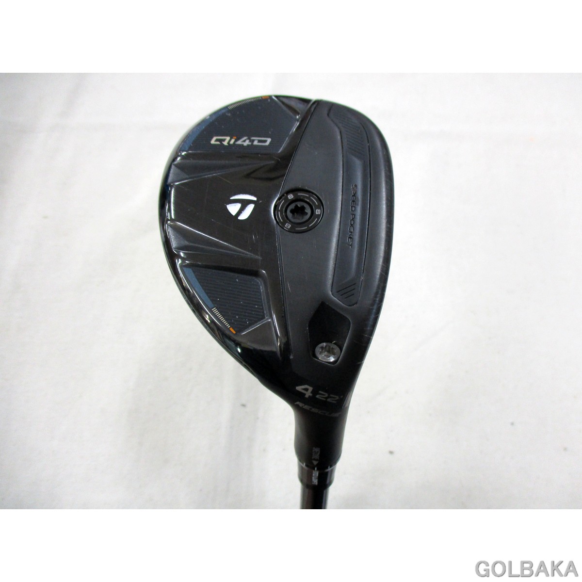 中古】BC：テーラーメイドQI4D RESCUEユーティリティ4U ロフト22° REAX