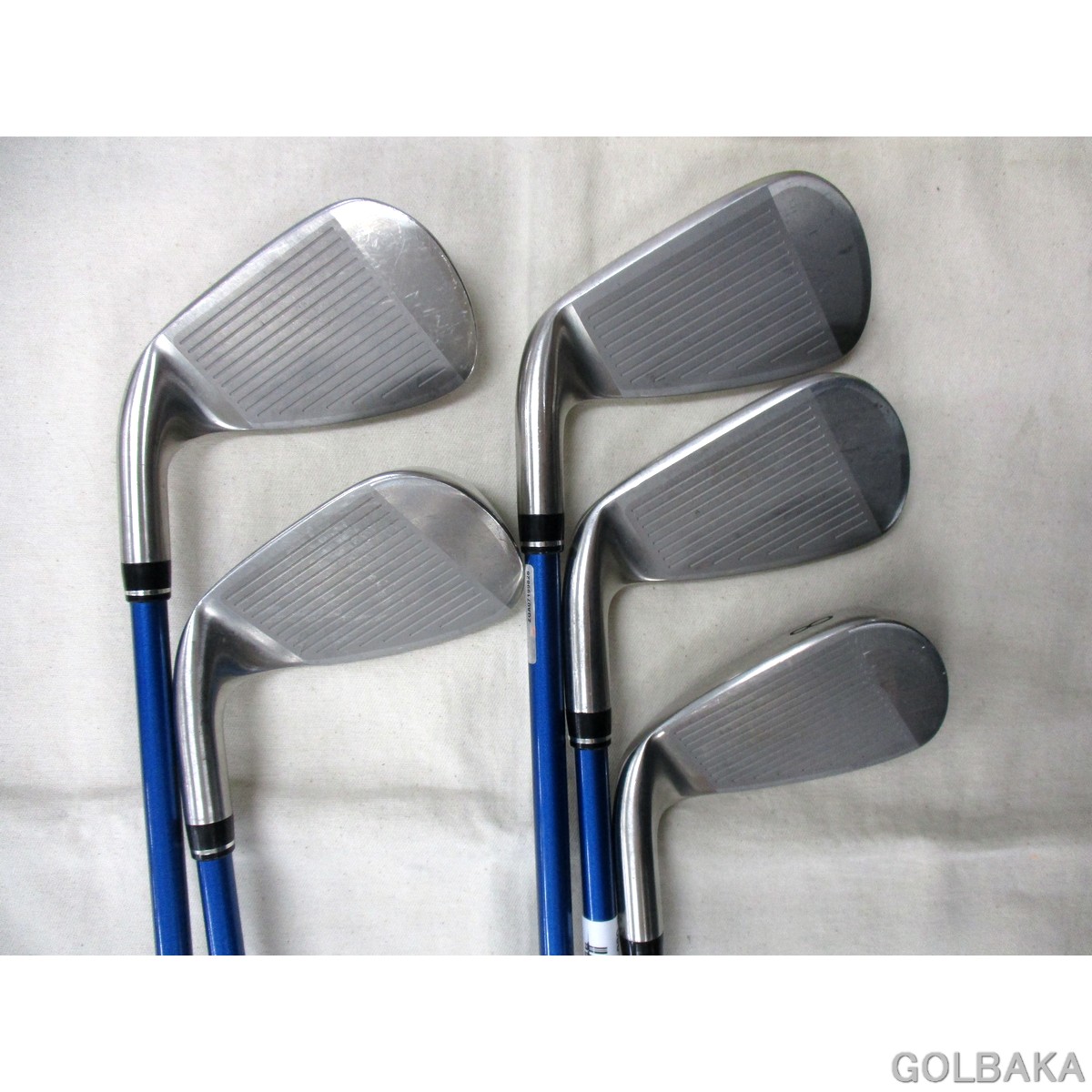 中古】B：ダンロップXXIO 13アイアンセット5本（＃6-P） ロフト28.5