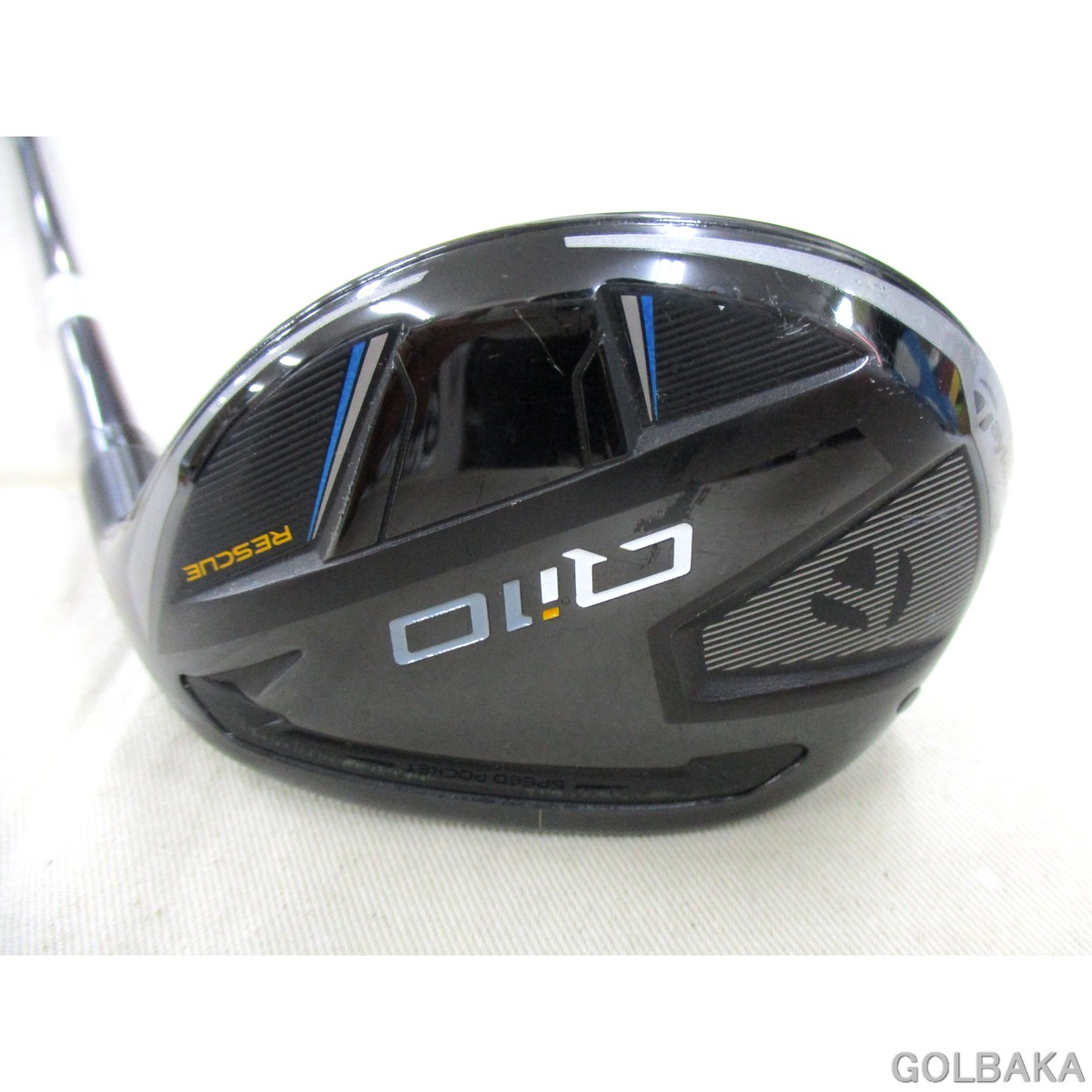 中古】BC：テーラーメイドQi10ユーティリティ4U ロフト22° Diamana