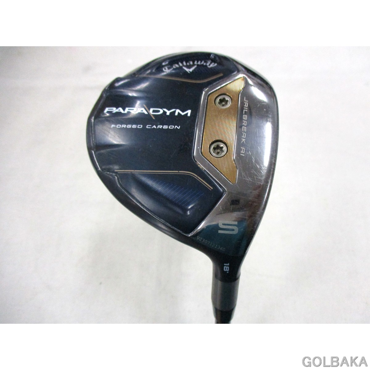 中古】C：キャロウェイPARADYMフェアウェイウッド5W ロフト18° THE