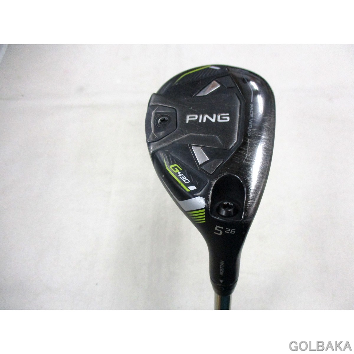 【極美品】G430 5U 26° ツアークローム85S 中古】C：ピンG430ユーティリティ5U ロフト26° TOUR 2.0 CHROME 85/S