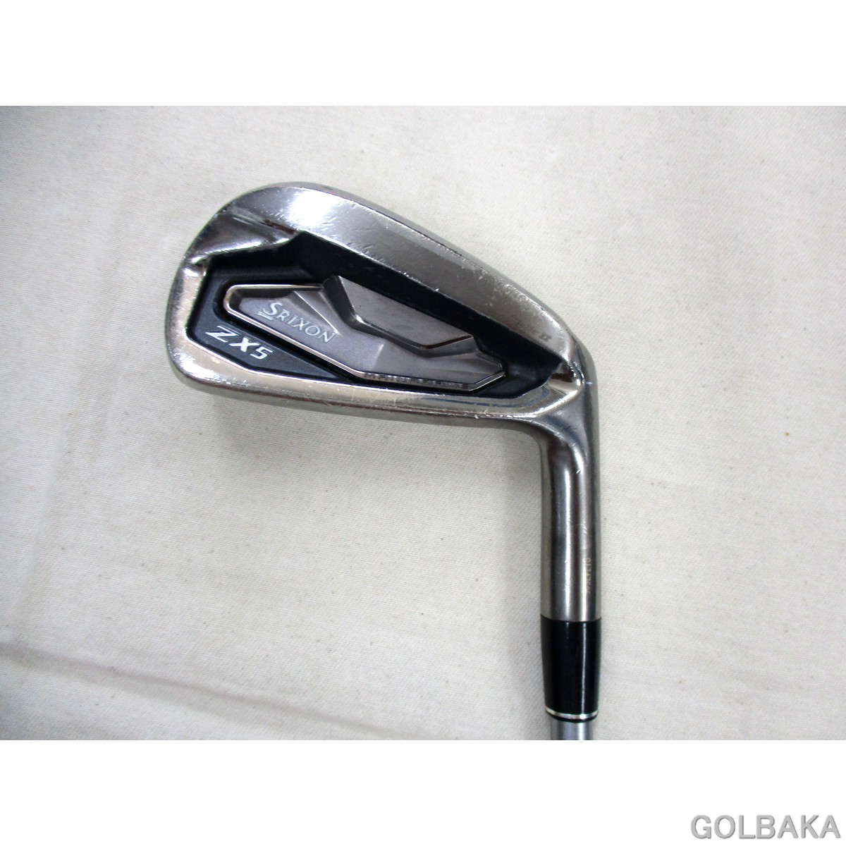 中古】C：ダンロップSRIXON ZX5 Mk2 ブラック クロムアイアンセット6本