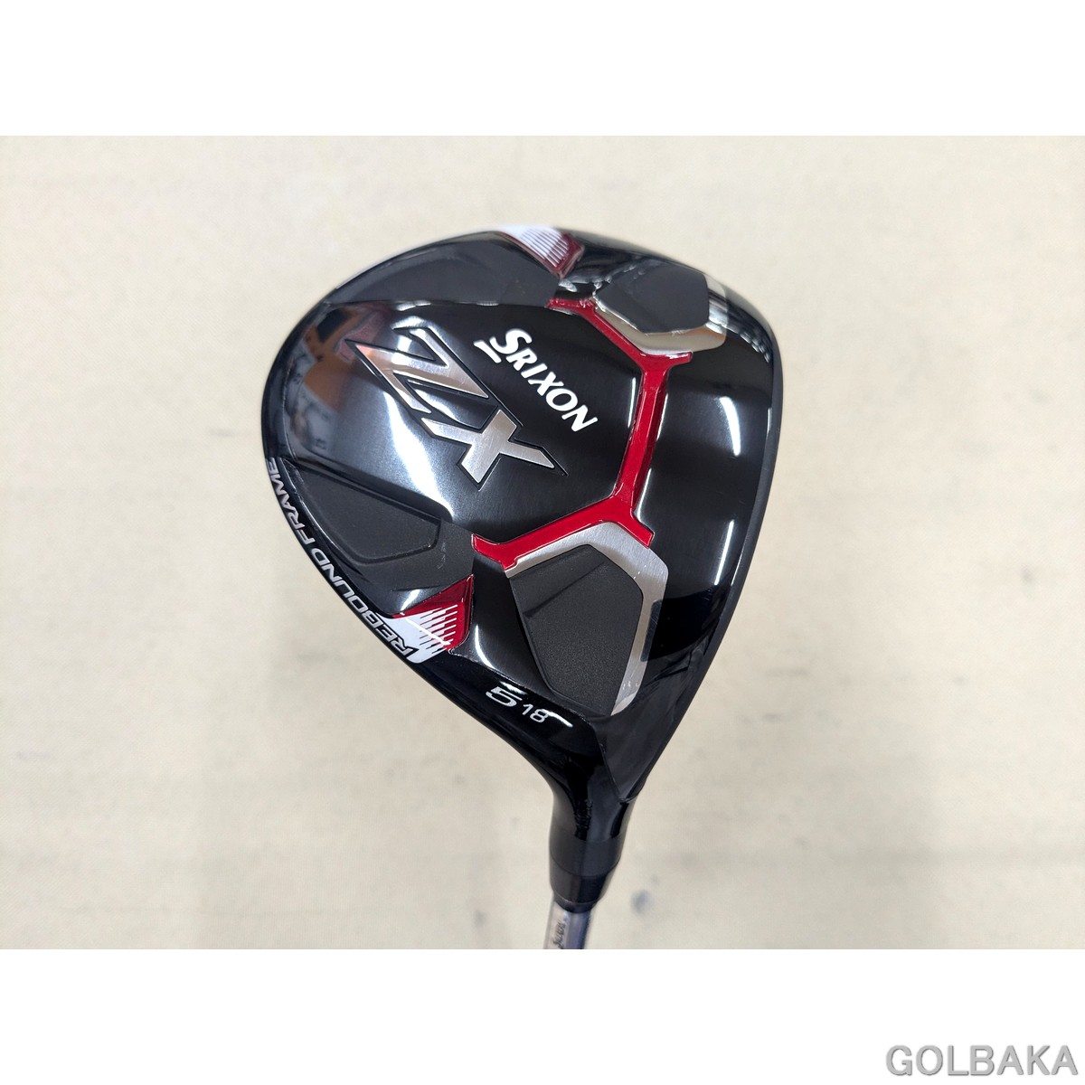 てと 中古】B：ダンロップ スリクソン ZX フェアウェイウッド 5w ロフト18