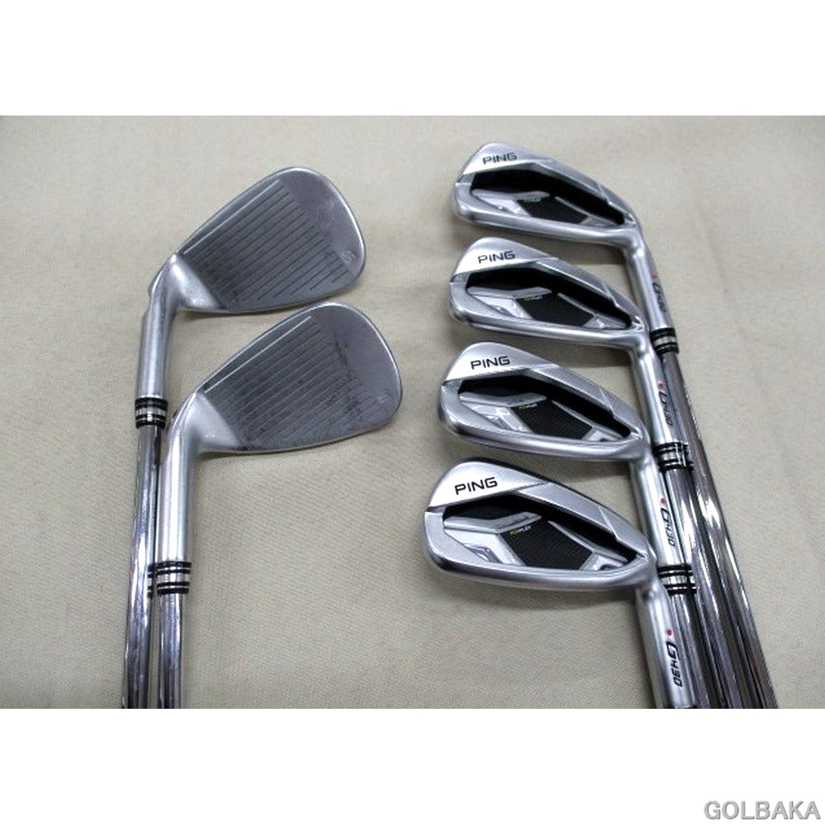 10月おすすめ品】【送料無料】【中古】BC：ピン G430アイアンセット6本