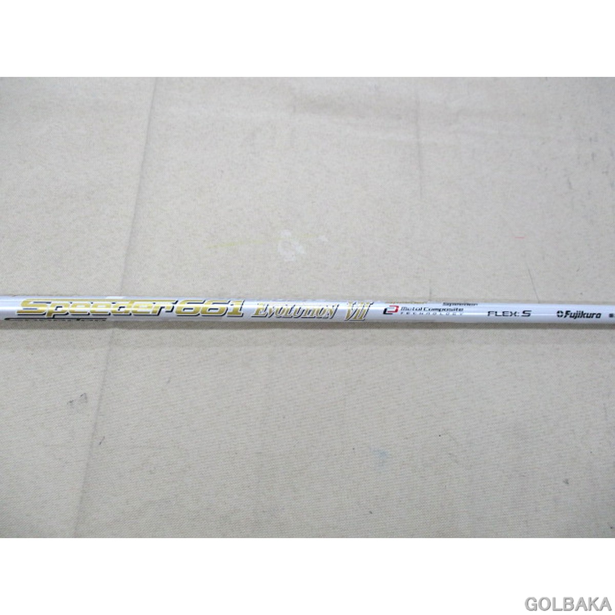 中古】B：【シャフトのみ】フジクラスピーダー661 エボリューション7/S