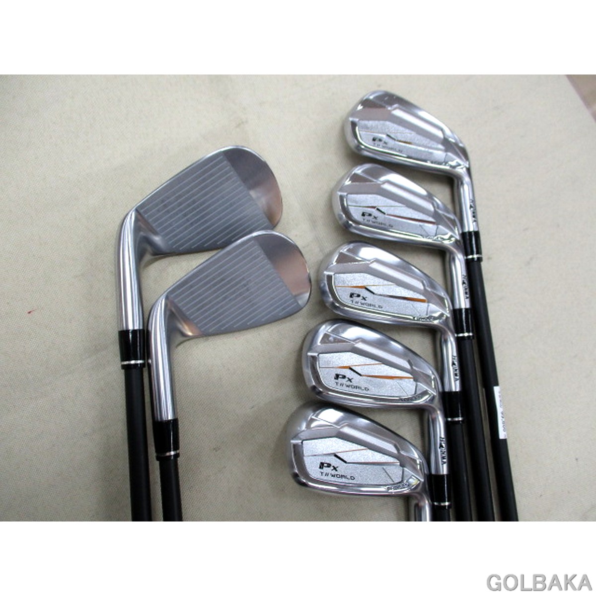 U12】【nc】【中古】B：ホンマ ツアーワールド Pxアイアンセット7本