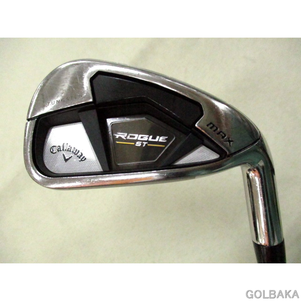 U04】【中古】BC：キャロウェイローグST MAXアイアンセット5本（＃6