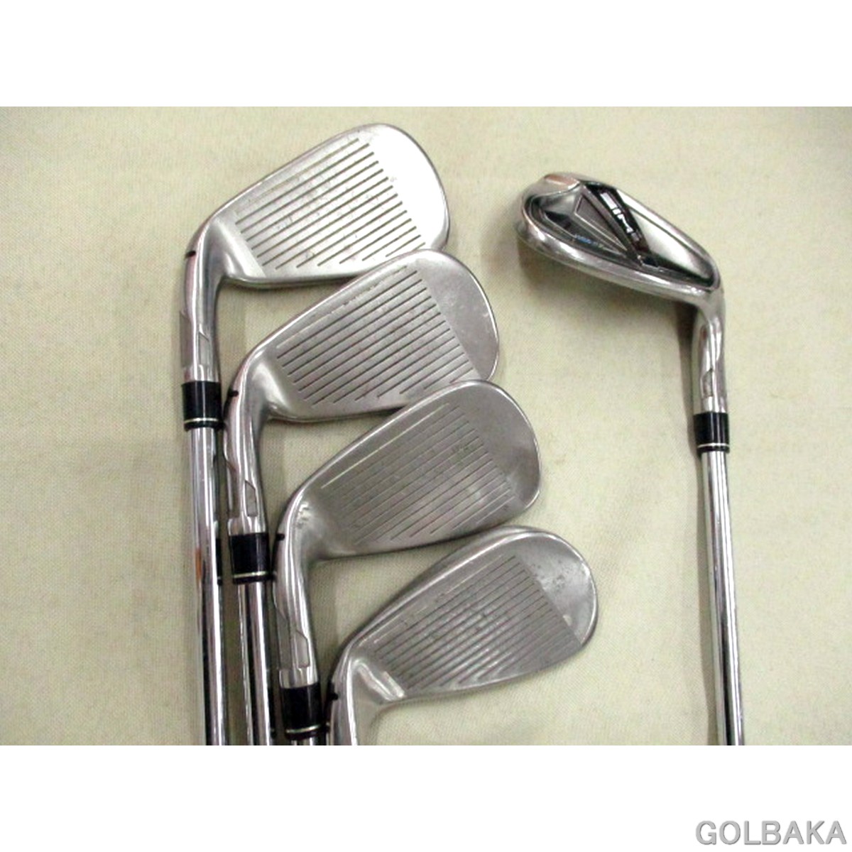 中古】C：テーラーメイドSIM 2 MAX OSアイアンセット5本（＃6〜＃9.PW