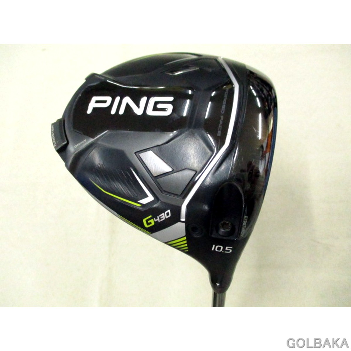 ピン PING G430 MAX ドライバー 1w 10.5° ヘッド単品 中古 U05】【中古】BC：ピンG430 MAXドライバー1w ロフト10.5° TOURクロム65