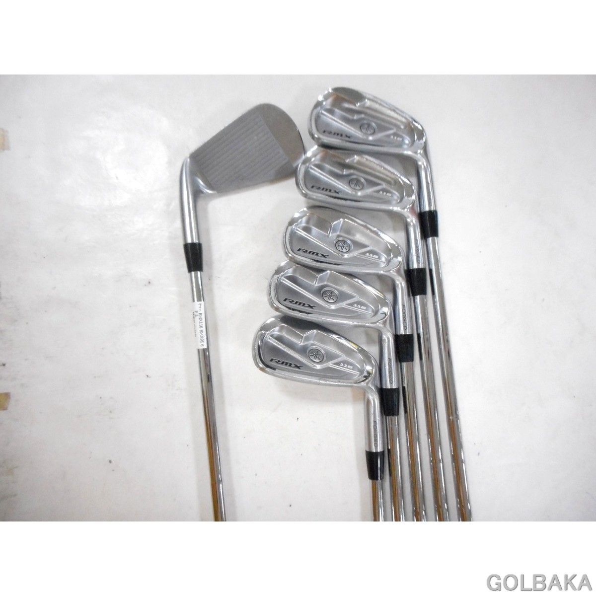 中古】C：ヤマハ RMX116 アイアンセット 6本（＃5〜9.PW) ロフト25° NS
