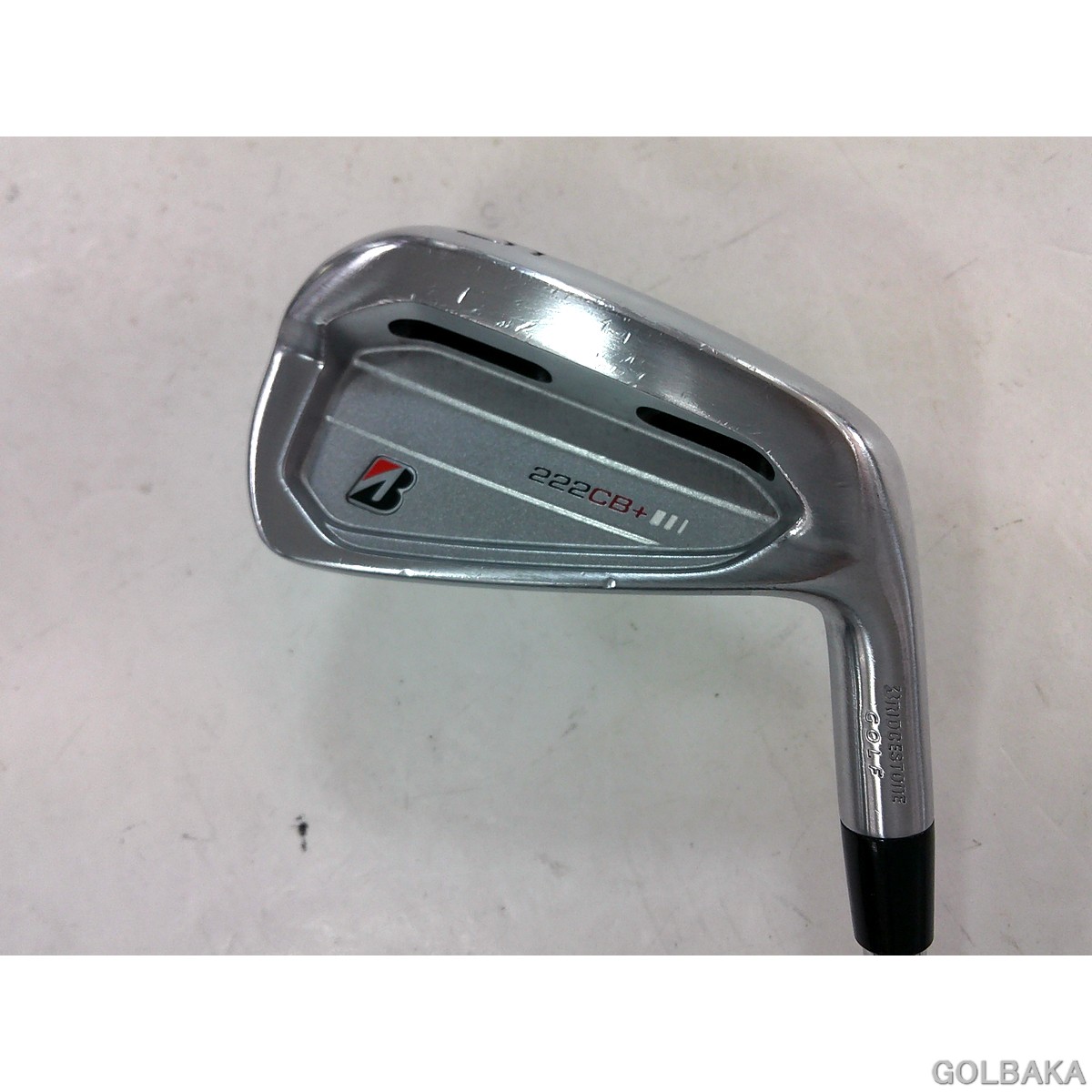 中古】BC：ブリヂストン 222CB+ アイアンセット6本（＃5-9.PW) ロフト