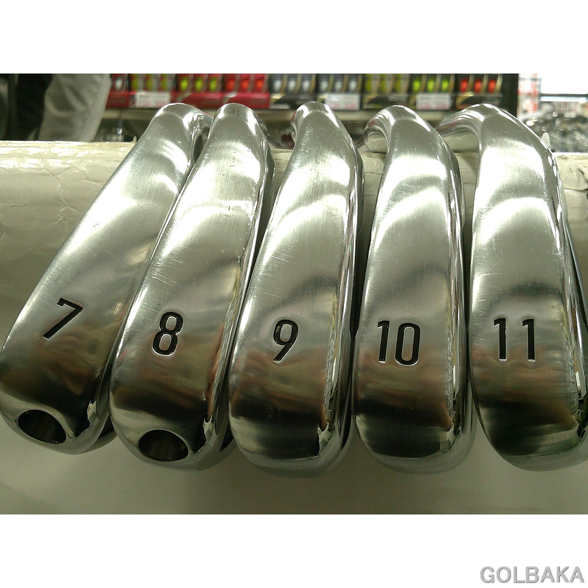【最高級グレード】ホンマ ベレス プレミアム フルセット 14本 全バーコード付 中古】C：ホンマベレスNXアイアンセット5本（7-.11） ロフト27