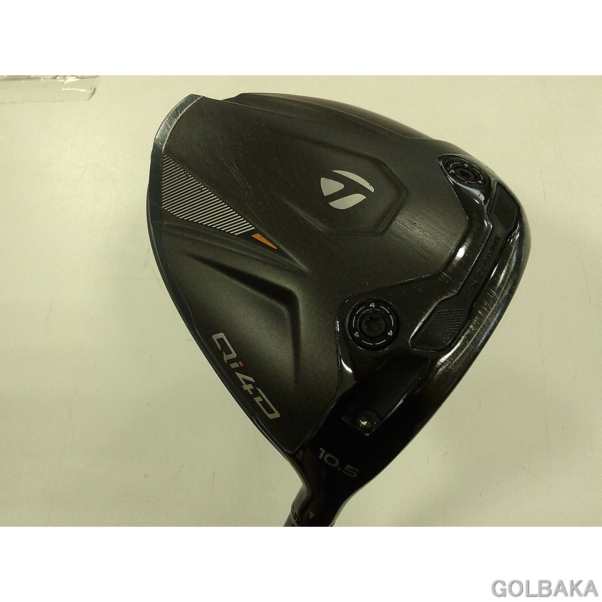 U06】【中古】C：テーラーメイドQi4Dドライバー1w ロフト10.5° REAX60