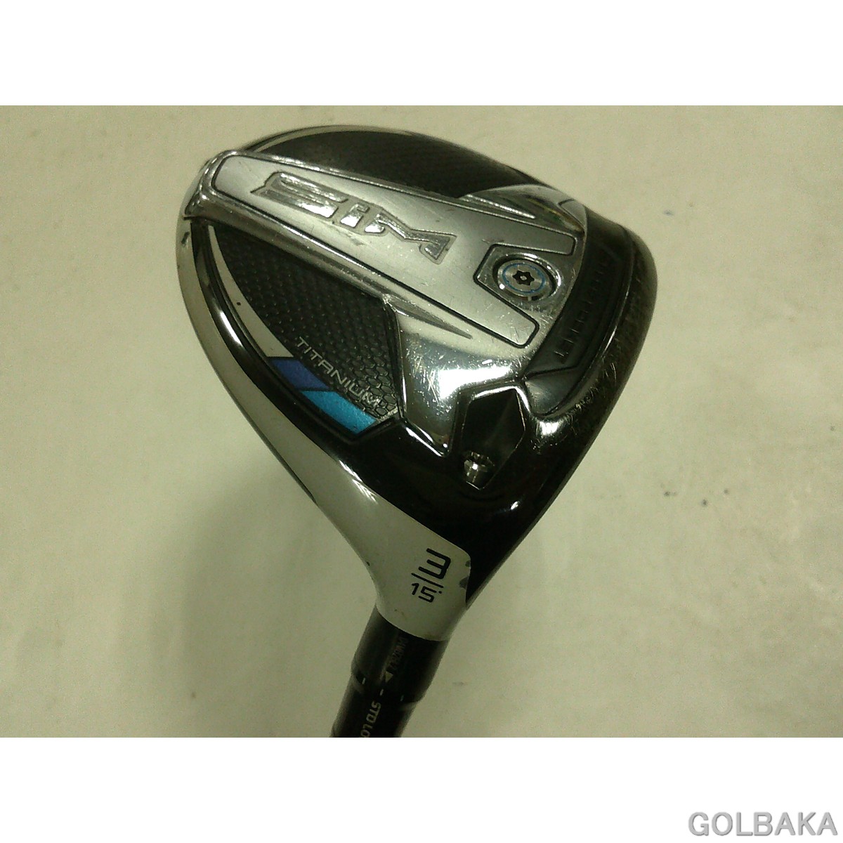 U05】【中古】C：テーラーメイドSIMフェアウェイウッド3W ロフト15° DI